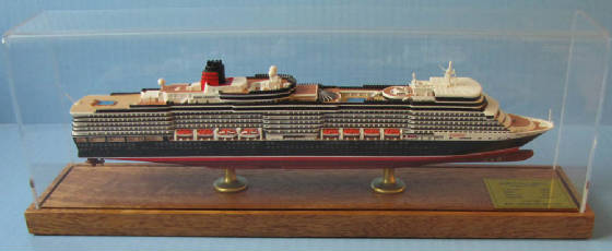 Queen Elizabeth cruise ship model wedding gift    