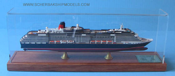 Queen Victoria cruise ship model honeymoon gift
