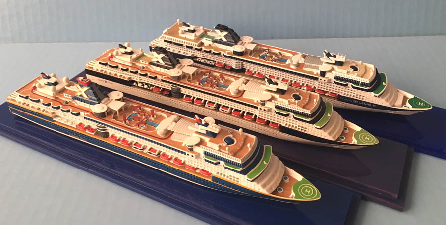 Celebrity Millennium evolution in Scherbak models