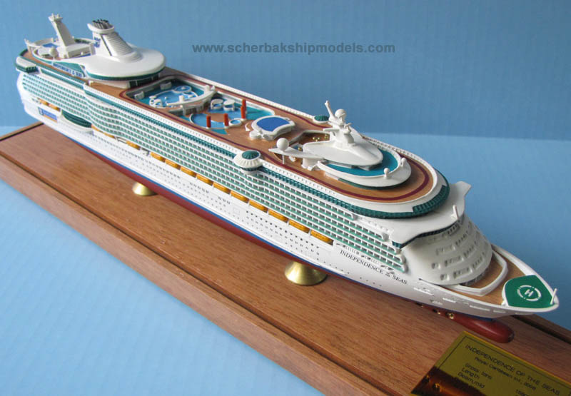 Independence of the Seas cruise ship model