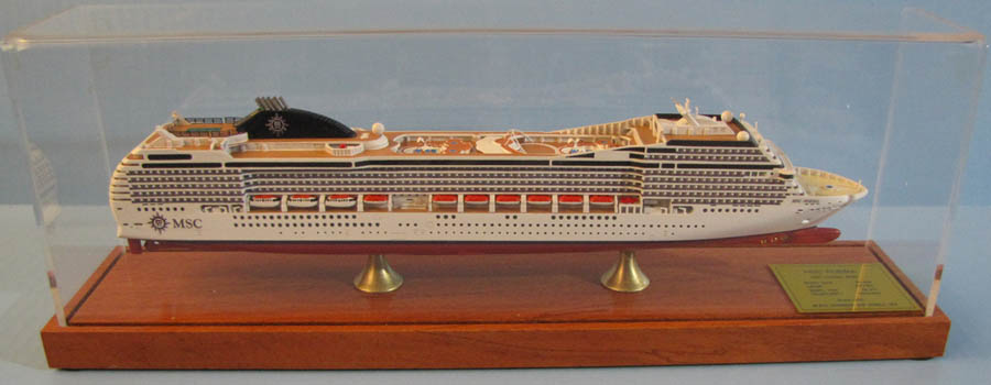 MSC ORCHESTRA cruise ship model