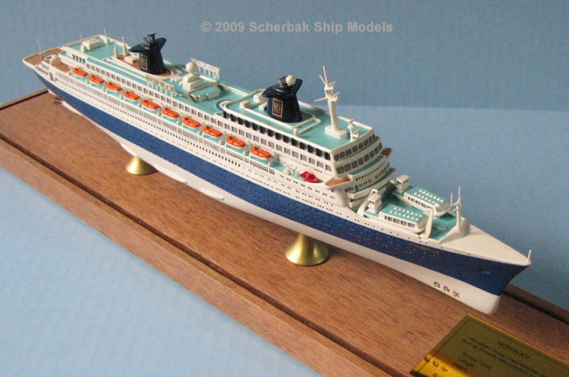 NORWAY cruise ship ocean liner scale model