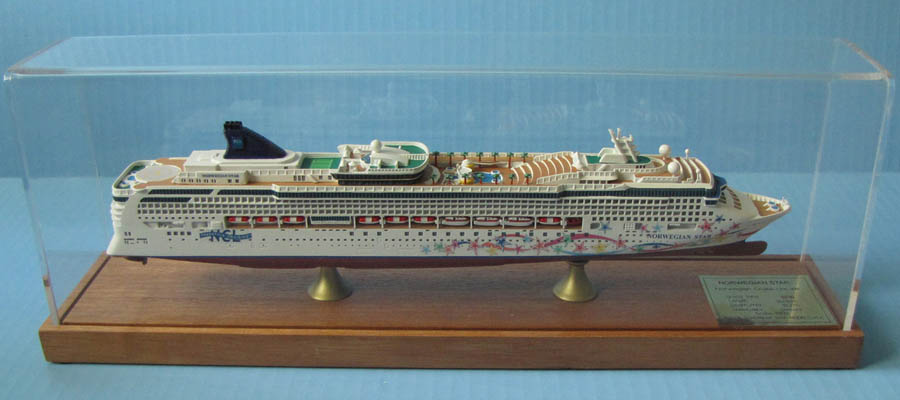 Norwegian Star cruise ship ocean liner model
