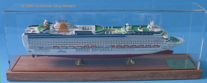 P&O Ventura model cruise ship ocean liner