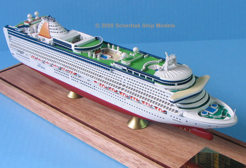 P&O Ventura cruise ship model by Scherbak