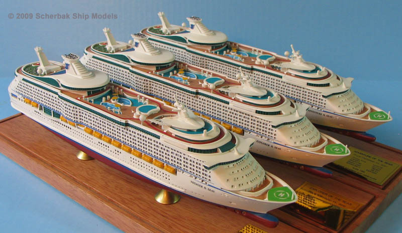 Voyager of the Seas class ship models
